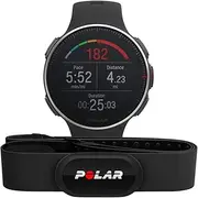 Polar POLAR Vantage V Titan - Black/RED with Heart Rate Strap Sports Watch, Unisex-Adult, Black