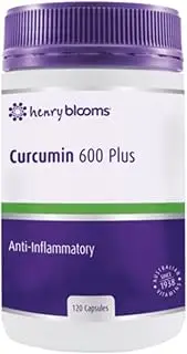Henry Blooms Curcumin 600 Plus with BioP 120 Capsules