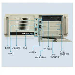 工控系統Advantech研華工控機610 610L 610H 510工業電腦酷睿i3i5i7主機