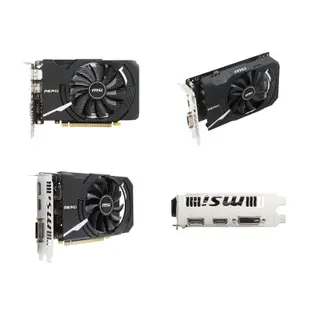 MSI 微星 GeForce GTX 1050 Ti AERO 4G OCV1 顯示卡