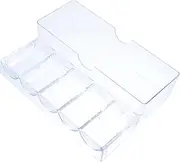 Generic Mahjong Chips Storage Organizer Storage Box Cover Pp Organizer Case 100 Chips Capacity