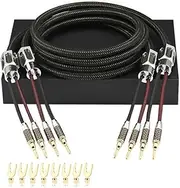 HiFi Speaker Cables for Amplifier Speaker USB Cables(1m)