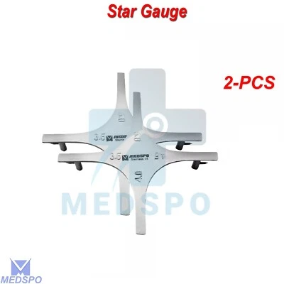 Boone Gauge Bracket Placement Star Positioner Gauge Orthodontic Instruments
