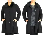 TS TAKING SHAPE plus size S / 16 Victoria Dress Coat stretch comfy NWT rrp$300!