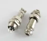 5pcs XLR 3 Pins 12mm Audio Cable Connector Chassis Mount 3 Pin Plug Adapter New