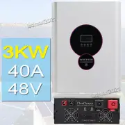 3KW Integrated Solar Hybrid Charger Inverter 48V Power Inverter Controller 40A