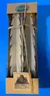 Mitchell's Beeswax Candles 11" Pine Trees. Off White.