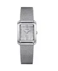 CITIZEN Women Analog Eco-Drive Casual Watch Classic Dress White Dial Waterproof