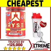 RYSE LOADED PRE WORKOUT 30 SERVES BLUE RAZZ // PRE WORK-OUT ENERGY PUMP