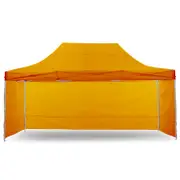 Gazebo Tent Marquee 3x4.5m PopUp Outdoor Wallaroo Orange