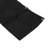 Black Balcony Privacy Screen 3x0.9m Garden Windscreen Mesh Shade Net for Patio