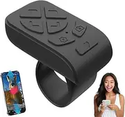 Wireless Page Turner for Phone - Page Control Remote Turner Ring,Photo Taking Video Recording Remote for Tablets, Readers, Laptops, E-Book