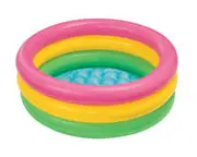 Intex Sunset Glow Baby Pool with Inflatable Floor