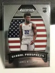 2020-21 Panini Prizm Draft Picks James Wiseman RC Rookie Global Prospects #97