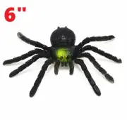 6" Fake Spider Shaped Rubber Kids Children Toy Halloween Big Web Pro cos Gift