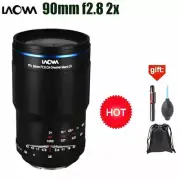 Laowa 90mm F2.8 2x Ultra Macro APO Full Frame Lens for Canon Nikon Sony L-Mount