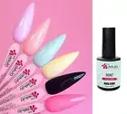 Nails Molekula Rubber Base MACARON Collection Cover Base Color French Coat
