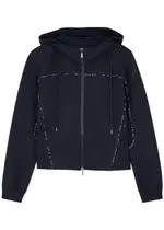 High Alert Hooded Jersey Jacket - Navy - L L