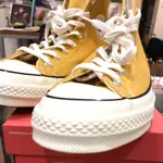 CONVERSE 高筒 芥末黃 1970 US10 公司貨