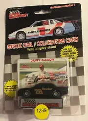 1989 #28 DAVEY ALLISON SERIES 1 - RUBBER TIRE - TEXACO NAME #1239
