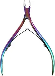 GHEART Cuticle Scissors, Cuticle Cutters, Professional Nail Scissors, Dead Skin and Cuticle Scissors for Pedicure, Manicure, Dead Skin Foot and Hand, Colorful (1 Piece)