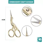 Needlecraft Art Sewing Shear- Stitch Thread Cutter Embroidery Fabric Scissors