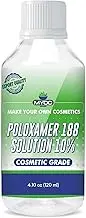 MYOC Poloxamer 188 Solution 10% | Cosmetic Grade Ingredient | Ideal for Skincare & Haircare Formulations | 120 ml / 4 Fl Oz