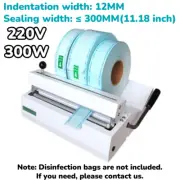 220V Sterilization Bag Sealer Dental Lab Equipment Bag Packaging Sealing Machine