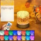 Dynamic Sunset Lights 3/16 Colors Flame Crystal Lamp Night Light Birthday Gift
