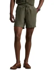 [Polo Ralph Lauren] 6-Inch Polo Prepster Linen Short in Green