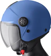 GMS-Moto Gelato Blueberry, open face helmet , color: Light Blue , size: S