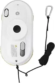 Window Cleaner Robot, Smart Window Vacuum Cleaner with Automatic Water Spray, Remote Control Glass Cleaning Robotic with Rags for Outdoor Indoor Highrise Window Tiles Door (AU