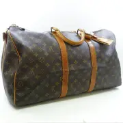 Vuitton M41416 Keypol 50 Bandoli re Monogram Boston Bag VI871 Used
