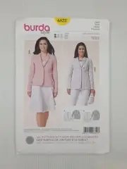 Burda Sewing Pattern 6822 Women's Jacket Pattern Size US 10-22 EUR 36-48 NEW