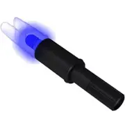NAP Thunderglo Illuminated Lighted Nocks Blue 6 Pack - NAPILLNBL6PK