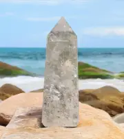 110MM Clear Crystal Quartz Metaphysical Power Reiki Chakra Healing Stone Sphere