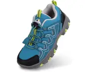 Kids Trail Shoes Sneakers for Boys Water Repellent Outdoor Hiking Tennis Running Girls Waterproof Slip Resistant Children Casual Comfortabl-Sky Blue