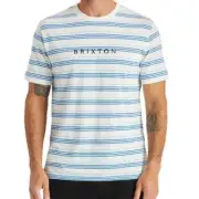 Size XL Brixton Hilt Alpha Line Short Sleeve Knit T-Shirt