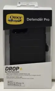 Otterbox Defender Pro Drop+ Case for iPhone 15, iPhone 14, iPhone 13