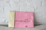 Cannon PINK Flat Sheet Double Full Bed Royal Family Percale Combspun 81x108 NOS