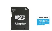 New Micro Center 128GB Micro SD SDXC Card V30 A1 with Adapter