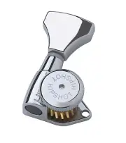Hipshot Grip-Lock 8 String Chrome locking tuner upgrade for 4x4 with UMP
