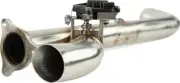 Trinity Racing Side Piece Header Pipe With Electronic Cut Out - TR-4179HP