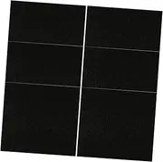 Cat Litter Box Filters 6 Pads Carbon Fiber for Fresh Air Odor Elimination and Safe Pet Use