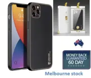 For iPhone 12 Pro Max 12 Mini DUX DUCIS Leather Shockproof Case