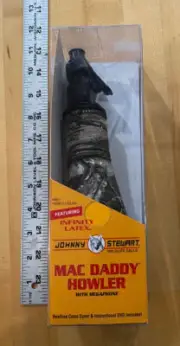 Johnny Stewart Mac Daddy Howler Megaphone Camo with DVD Game Call 10" Realtree