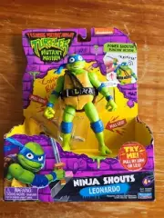 TMNT Teenage Mutant Ninja Turtles Mayhem NINJA SHOUTS LEONARDO Figure 2023
