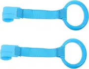 SWOOMEY Baby Pull Ring Set Toddler Crib Hanging Rings for Learning to Stand and Walk