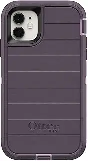 [Otterbox] Defender Series iPhone 11 Case - Non-Retail Packaging - Purple Nebula, Apple Phonecase, Raised Screen Bumper, Rotating Belt-Clip Holster/Kickstand, Port Covers