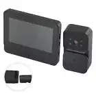 4 3 Screen Wireless Doorbell Camera with Video Intercom and Security Features